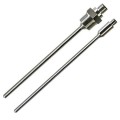 Omega PR-21 Series RTD Probe, Pt100, class A, 0.25 x 9" probe, 4-wire, 1/4" NPT, M12 connector-
