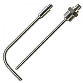 Omega PR-26 Series Bendable RTD Probe, Pt100, class A, 0.25 x 6" probe, 4-wire, M12 connector-