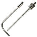 Omega PR-26 Series Bendable RTD Probe, Pt100, class A, 0.25 x 9" probe, 4-wire, 1/2" NPT, M12 connector-