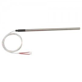 Omega PRCU Series Fast Response RTD Probe, Pt100, class A, 0.187 x 6" probe, 3-wire, 40" cable, stripped leads-