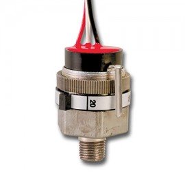 Omega PSW-621 Series Pressure Switch, gauge, 0.8 to 30 psi, 1 A SPST, 1/8" NPT male-