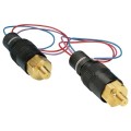 Omega PSW-800 Series Pressure Switch, gauge, 2.5 to 15 psi, 5 A SPST, 1/4" NPT male-