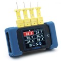 Omega RDXL6SD-USB Handheld Temperature Data Logger with touch screen, 4 thermocouple/2 RTD input-