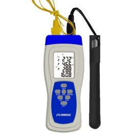 Omega RHXL5SD Temperature/Humidity Meter with SD card data logger, -4 to 140&amp;deg;F, 0 to 99.9%-