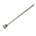 Omega RTD-810 Series Industrial RTD Sensor, Pt100, class A, 0.125 x 4.5" probe, 3-wire, 1/8" NPT, 40" cable, 3-prong connector, 3-pack-