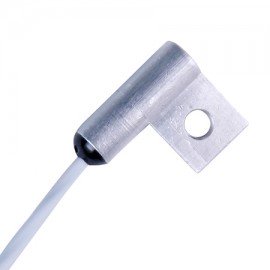 Omega RTD-831 Series Bolt-On RTD Surface Sensor, 100 Ω, stripped ends, #3 and #4 screw-