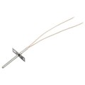 Omega RTD-880-100 OHMS RTD Sensor, Pt100, class A, 0.2 x 6" probe, 2-wire, 6" cable, 3-pack-