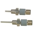 Omega RTDM12 Series Compact RTD Sensor, Pt100, class A, 0.12 x 0.51" probe, 4-wire, 1/8" NPT, M12 connector-