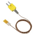 Omega SA1XL Series All-in-One Surface Thermocouple with miniature connector with strain relief, type T, 80&amp;quot;-
