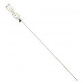 Omega SCAIN-040U-36-SHX Inconel 600 Thermocouple Probe, type K, 0.040 dia x 36", ungrounded-