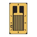 Omega SGD Series Linear Strain Gauge, 120 Ω, 0.256 x 0.122" grid, solder pads, aluminum-compensated, 10-pack-