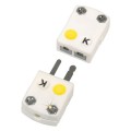 Omega SHX-T-M Ceramic Ultra-High-Temperature Miniature Thermocouple Connector, type T male, ceramic-