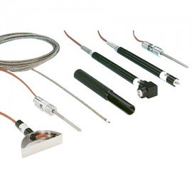 Omega SP-RL-K-6 Roller Surface Thermocouple Probe with miniature connector, type K, 32 to 1652&amp;deg;F-