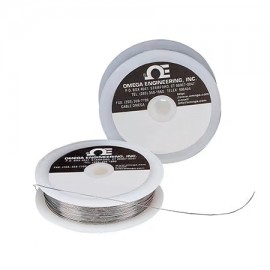 Omega SPPL-003 Uninsulated Thermocouple Wire, type R, 40 AWG, negative leg, solid-