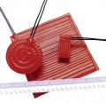 Omega SRMU051218-P Silicone Rubber Flexible Heater with PSA adhesive backing, 18 x 12&amp;quot;, 1080 W-