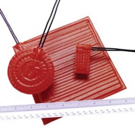 Omega SRMU100202 Silicone Rubber Flexible Heater, 2 x 2&amp;quot;, 40 W-