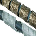 Omega STH Series Heavy Insulated Heater Tape with power leads, 627 W, 13 W/in<sup>2</sup>, 120 V, fiberglass, 1/2" x 8'-