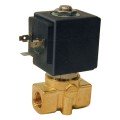 Omega SV3311-NO Solenoid Valve, 2-Way Normally Open, Direct Acting, 1/4", 0.63 Cv, Brass-