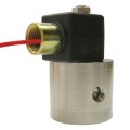 Omega SVH-111 High-Pressure Solenoid Valve, 2-Way Normally Closed, Direct Acting, 1/4", 0.005 Cv, 316 SS-