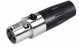 Omega TA4FL T Series Connector, female, 4-pin-
