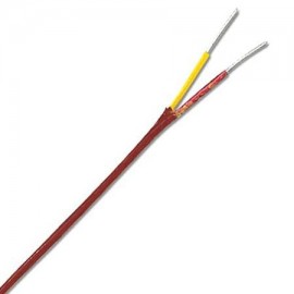 Omega TT-K-24-SLE-500 Type K Thermocouple Wire, PFA insulation, 24 AWG, special limits of error, 500' spool, solid-