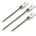 Omega WTK-6-60-TT Bolt-On Washer Thermocouple Assembly, Type K, #6 Screw Mount, 60" Lead-