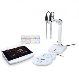 OHAUS AB41PH-F Aquasearcher pH Meter with pH buffer mini kits, -2.000 to 20.000 pH-