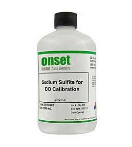 Onset HOBO U26-CAL-SOL Sodium Sulfite Solution, 500 mL-