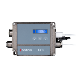 Optris CTi LT Series IR Pyrometer with standard focus lens, 8 to 14 &amp;mu;m, -58 to 1472&amp;deg;F, 15:1, 3.3' cable-