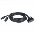 OTC 3305-72 Extension Cable, DB-25 to 8-Pin DIN-