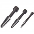 OTC 6982DEX Double Edge Screw Extractors, 3-pack, hex shank-