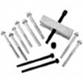 OTC 7245 Wheel Puller with 5 pairs of cap screws, steering-