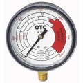 OTC 9652 Pressure and Tonnage Gauge, 0 to 10,000 psi/25 tons, 3-1/2" dial-