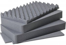 Pelican 1651 4 Piece Replacement Foam Insert Set for Model 1650-
