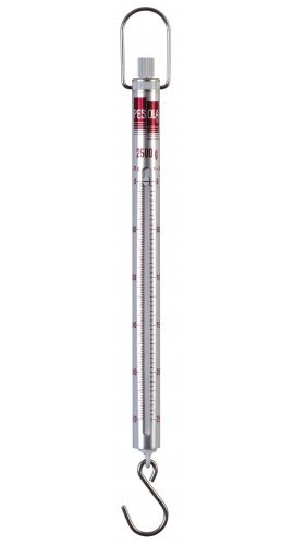 PESOLA 42500 Medio-Line Metric Spring Scale, 2500 g-