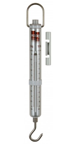 PESOLA 80015 Macro-Line Metric/English Spring Scale, 5 kg/10 lbs-