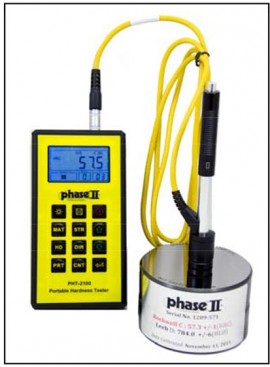 Phase II PHT-2100 Rugged Metal Body Portable Hardness Tester-