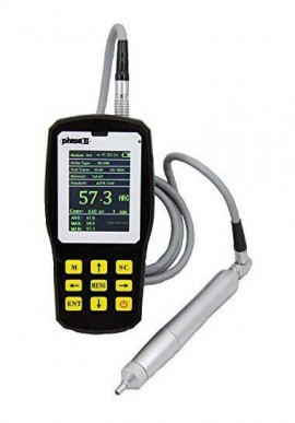 Phase II PHT-6005 UCI Portable Hardness Tester with 5kg Manual Probe-