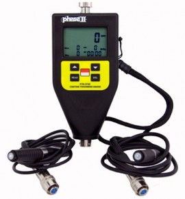 Phase II PTG-3725 Coating Thickness Gauge with 2 External Probes-
