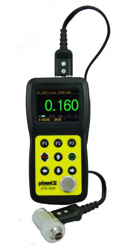 Phase II UTG-4000 Ultrasonic Thickness Gauge-