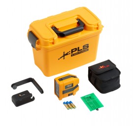 PLS 3G KIT Three-Point Green Laser Level Kit-