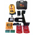 PLS PLS-60561 HVL100 Red US Tool System with Laser Detector-