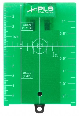 PLS GRT4 Green Magnetic Reflective Target-