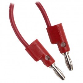 Pomona B-48-2 Stacking Banana Plug, 48" Red-