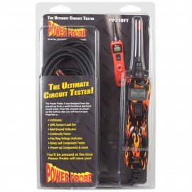 Power Probe PP3CSFIRE Circuit Tester, Fire Design, Clamshell-