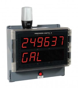 Precision Digital MOD-PD2LHWB1 Light/Horn and Reset Button for Helios Meters, White-