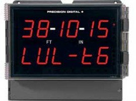 Precision Digital PD2-6001-7H7 Helios 4-Relay Feet/Inches Level Meter, 12 to 24VDC, 4 to 20mA Output-
