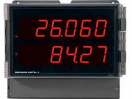 Precision Digital PD2-6060-6H7 Helios 4-Relay Dual Analog Input Process Meter, 85 to 265VAC, 4 to 20mA Output-