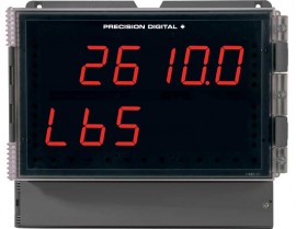 Precision Digital PD2-6100-7H0 Helios Strain Gauge/Load Cell/mV Meter, 12 to 24VDC-