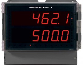 Precision Digital PD2-6210-7H2 Helios 2-Relay Analog Input Batch Controller, 12 to 24VDC-